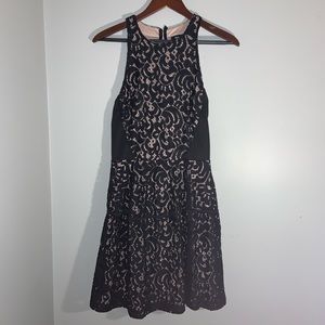 Black and Nude dress